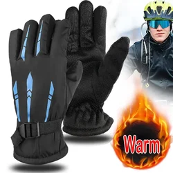 Winter Gloves for Men Women Motorcycle Thermal Glove Guantes Touchscreen Winter Cycling Gloves for Outdoor Bike Riding Gloves