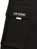 Plus Size Spring Summer Men Casual Cargo Pants Pockets Black Loose Out Door Elasticity Sports Oversize Pants 46 48 50 52 3