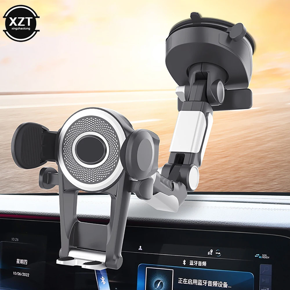 

2023 Universal Car Phone Holder Armor 360° Rotatable Dashboard Mobile Cell Support Bracket with Phone Number Plate for iPhone