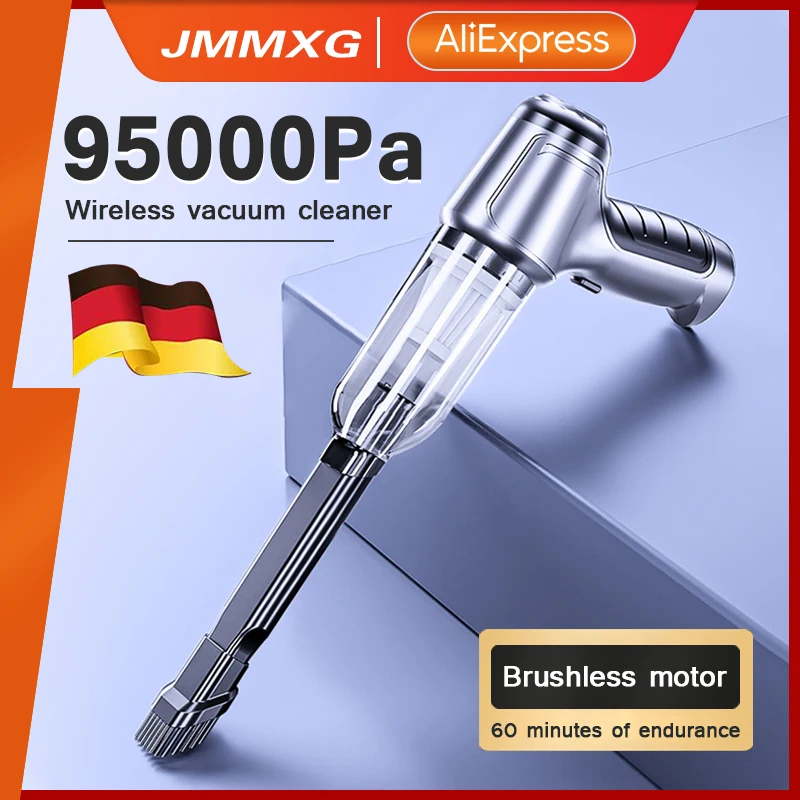 95000PaWirelessPortableVacuumCleanerRechargeableHandheldHigh