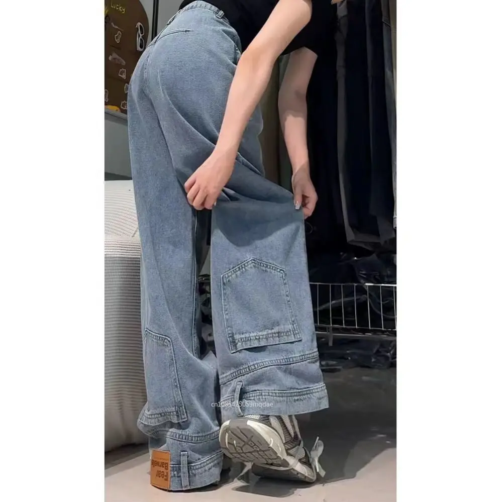 

Женские джинсы с высокой талией в стиле ретро