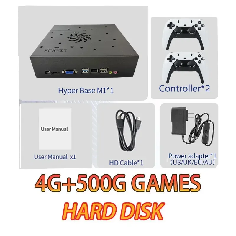 black 500G HDD D BW