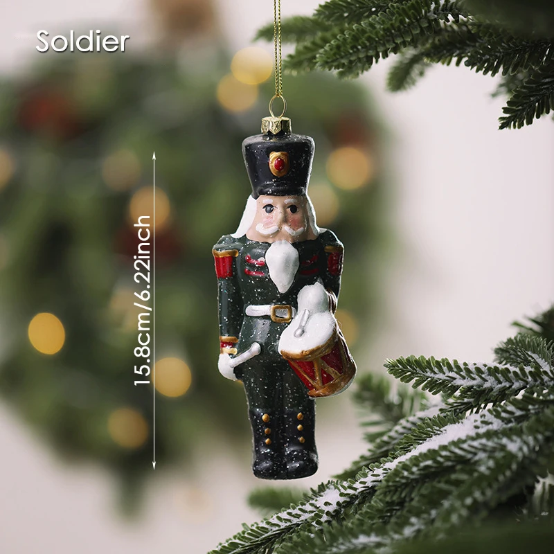 thumbnail image 1 of Adornos colgantes para árbol de Navidad, corona de plástico, donut, galleta, pastel, colgante de Feliz Navidad, accesorios decorativos para el hogar, 1 of 5