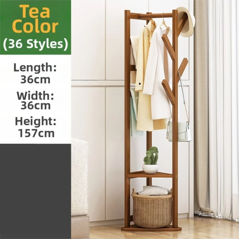 DANBIYIN | Multi-functional Wooden Free-standing Coat Rack