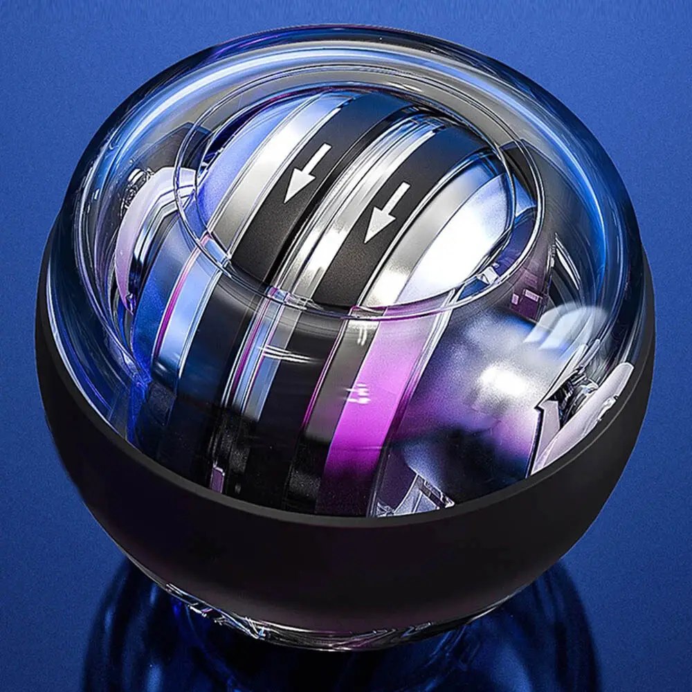 

LED Gyroscopic Powerball Autostart Range Gyro Power Wrist Ball Arm Hand Muscle Force Trainer Fitness Equipment