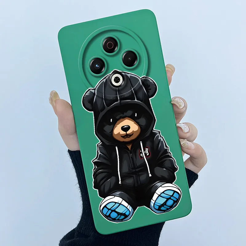 Soft Silicone Phone Case with Sweet Printed Design