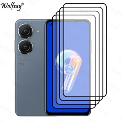 Premium Full Cover Tempered Glass Screen Protector - Asus Zenfone 9 (4 Front Glass)