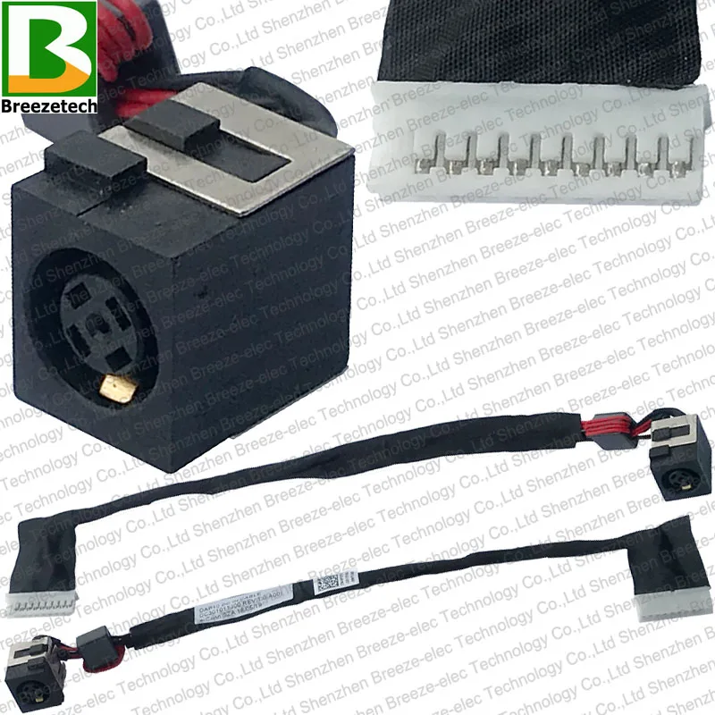 

Оригинальный новый разъем питания постоянного тока для ноутбука с кабелем для Dell Precision 7530 7540 M7530 M7540 DAP10 DC301011J00 0PXXFG