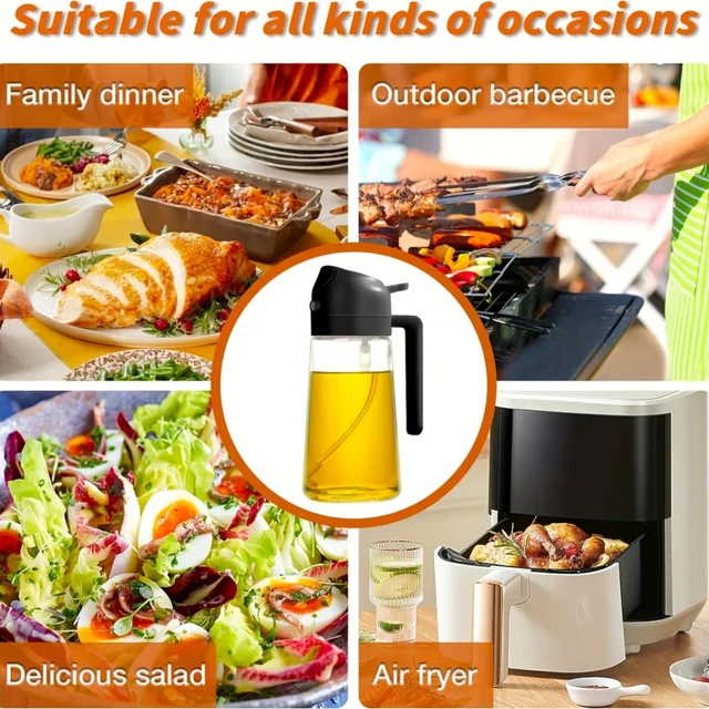 OilMist Pro – 2-in-1 Oil Sprayer & Dispenser 3