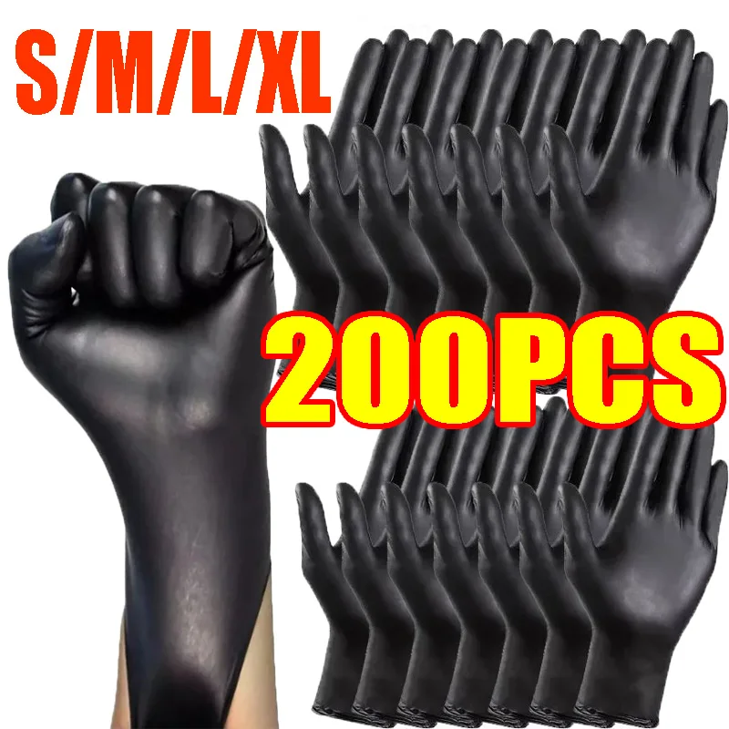 Lot de 30 paires de gants vinyle jetables rouges taille L pour hygiène alimentaire et ménager