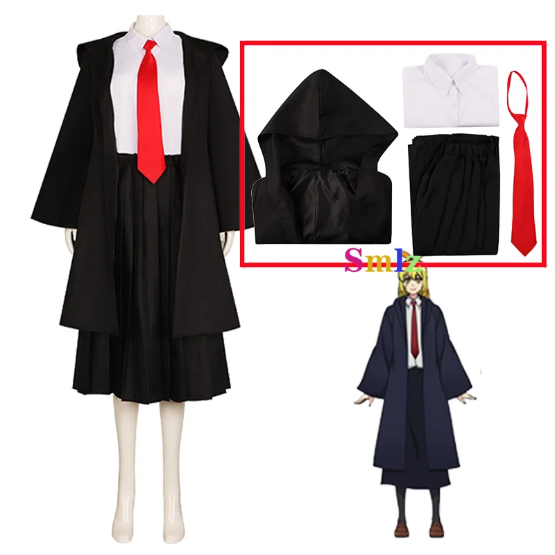 

Anime Mashle: Magic and Muscles Costume Women Lemmen Erwin Cosplay Hooded Jackets Skirts Uniform Suit Halloween clothing