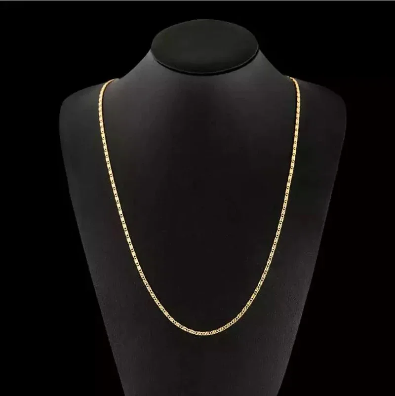 Fashion 18k Gold Necklace certificate