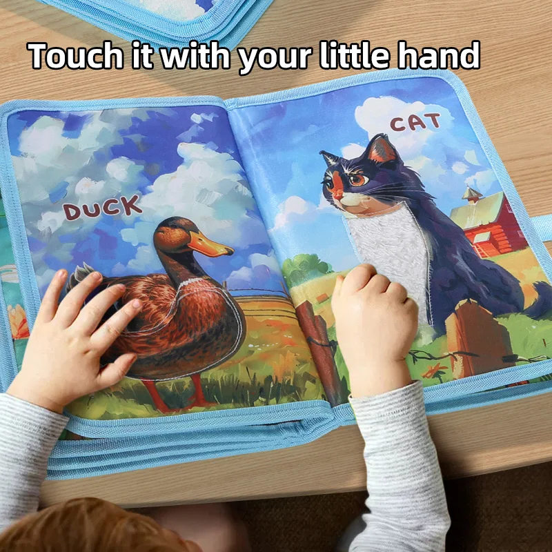 Children's enlightenment and early education cognitive picture books simulated animals that cannot be torn apart three-dimensi 5