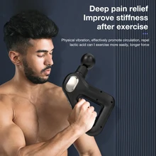 

Professional Massage Weapon Muscle Deep Fascia Gun Body Relaxation Neck Back Leg Leg Electric Massager Slimming