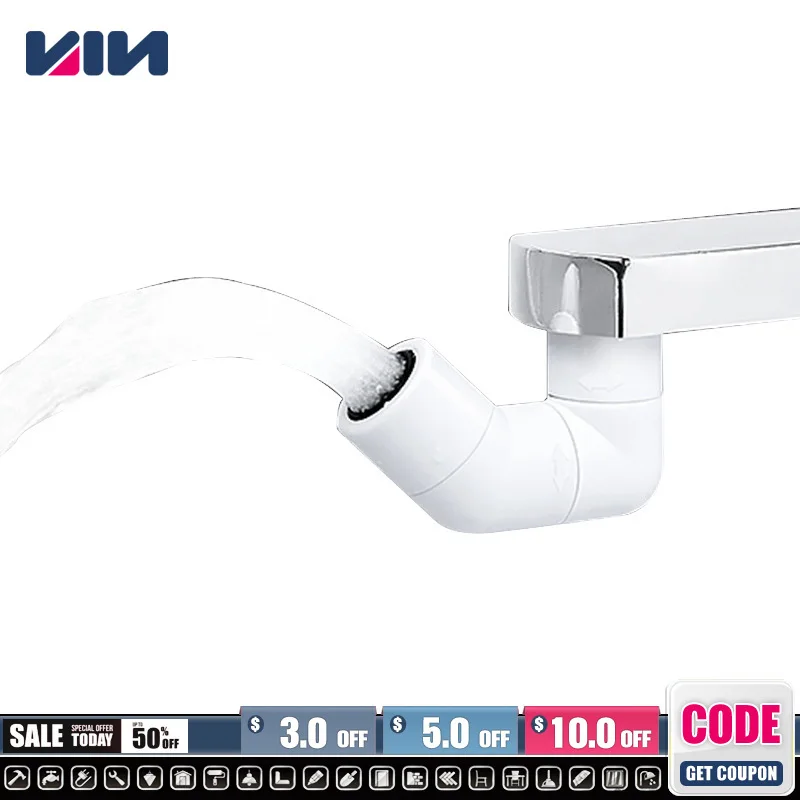 

720 Rotating Bathroom Kitchen Faucet Extender Sprayer Water Saving Tap Foam Nozzle Adapter Splash Filter Spray Sink Accessories