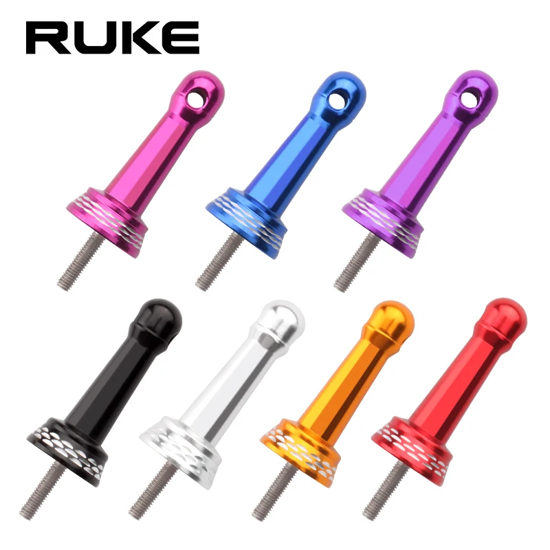 RUKE 1pc New Fishing Reel Stand Lock Type Reel Stand For Shima Spinning Reel Protect Reels Length 42mm Weight 9g/pc Reel Holders