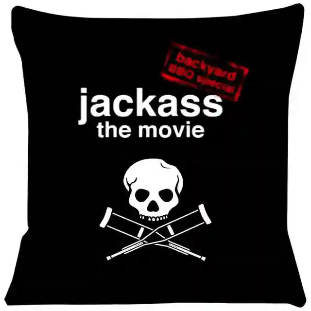 Jackass 3 Filmpárna Borító Nappali Állókapcsolat Székekhez Párnahuzat Otthoni Dekoratív Párnák A Kanapé Párnahuzatához 245 - Image 4