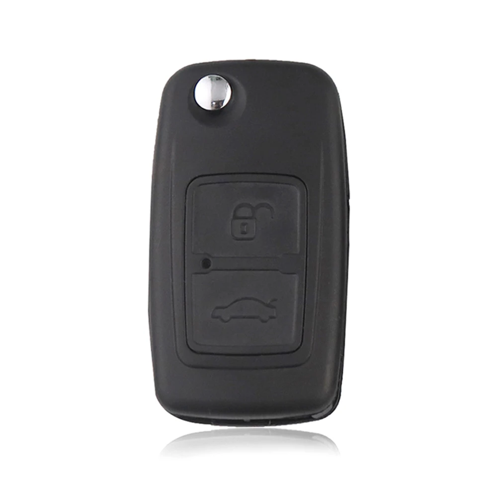 Enhanced Remote Car Key Shell Fob Case with Uncut Blade