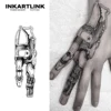 Mechanical fingers Temporary Tattoo,Lasts To 15 Days New Technology Magic Waterproof Semi Permanent Sticker. 1