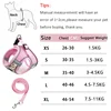 Pet Harness And Leash Set Reflective Harness Anti Escape Mesh Cat Chest Strap For Cats Small Dogs Pet Chihuahua Walking Supplies 6