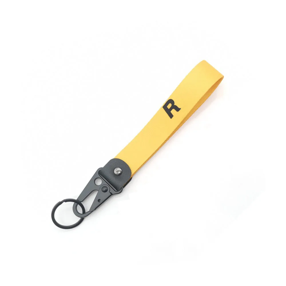 Auto Motorcycle Nylon Key Strap Embroidery Lanyard Keyring for Rockstar Game GTA 5 Fans Keychain Accessories