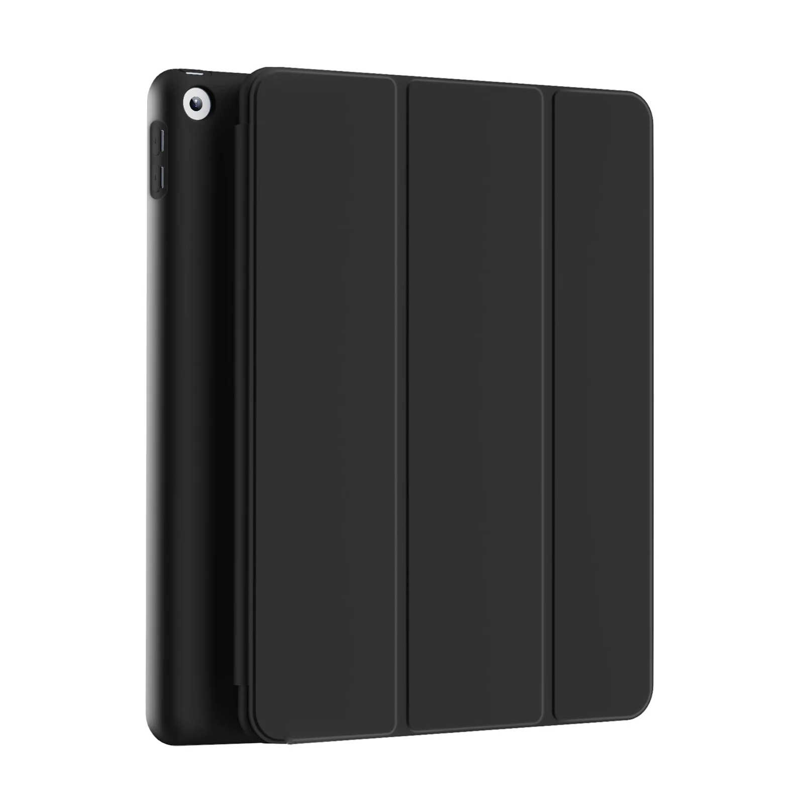 Magnetic Flip Smart Cover with Soft Silicone Back Shell