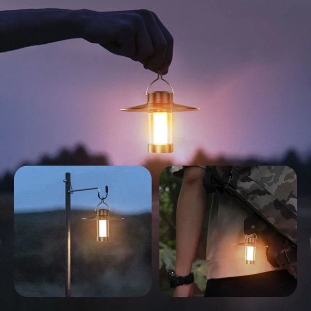 Luz de acampada al aire libre, linterna de Camping recargable de lámpara  LED para Camping, luz de tienda de campaña, luz de emergencia portátil de  bombilla de senderismo - AliExpress