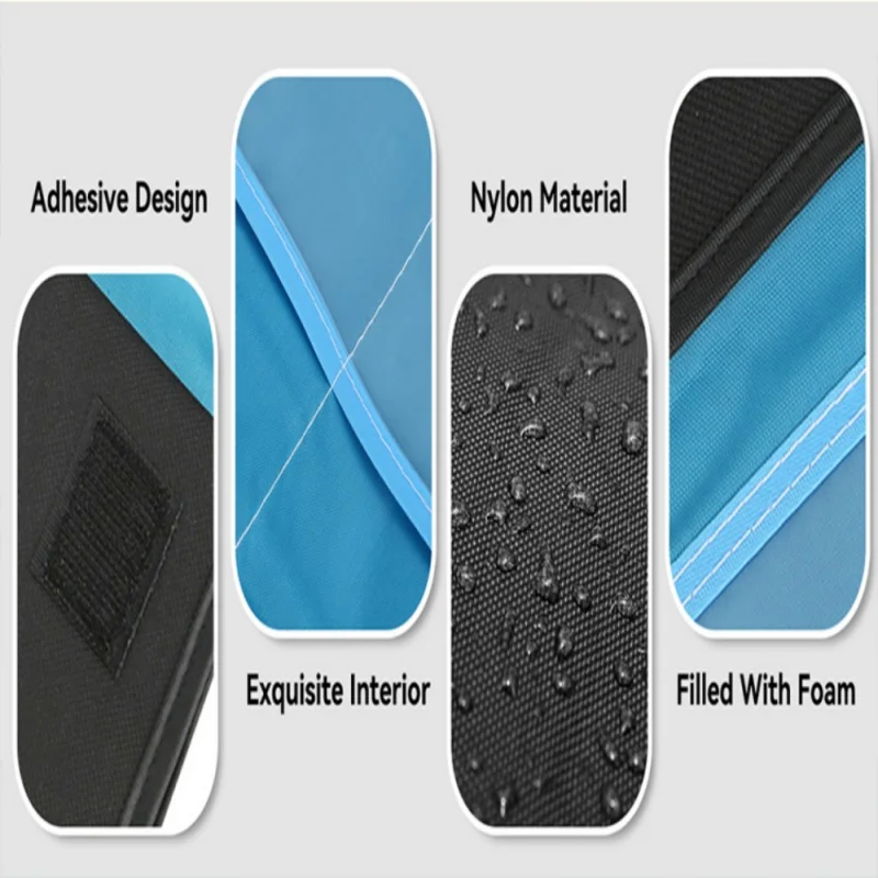 RF09 foldable Camera accessories Lens Filter Bag case 1/3/4/6/10 Pockect Filter Lens Wallet Nylon Adapter Ring Storage Case Bag