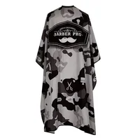 New Haircut Hairdresser Barber Cloth Hairdressing Pattern Apron Polyester Cape Professional Hairdresser Hair Cutting Gown 1