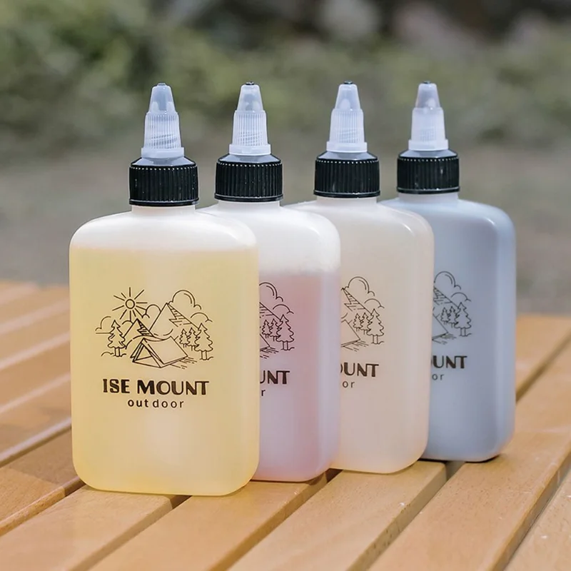Bottiglia Di Olio Da Esterno Bottiglia Di Condimento Sigillata Portatile Barbecue Campeggio Contenitori Per Condimenti Dispenser Accessori Per Fornell