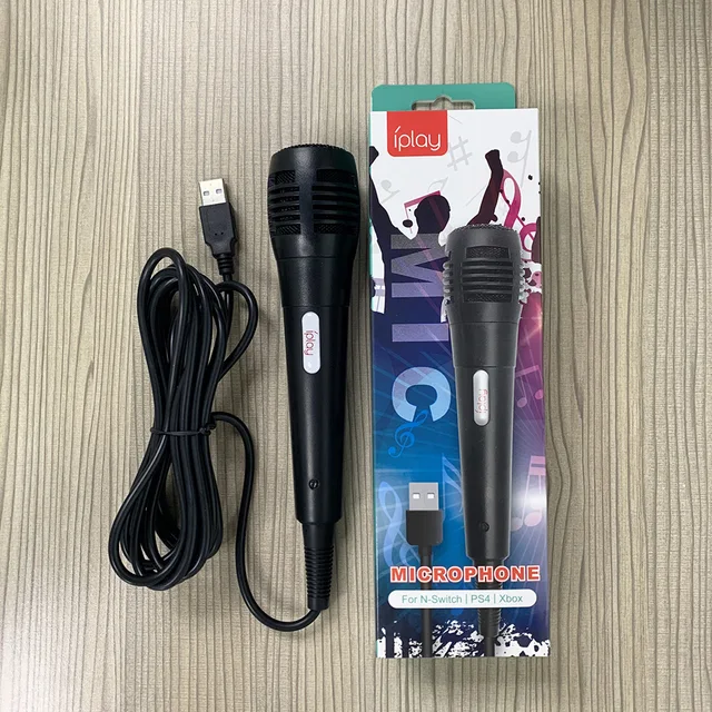 USB Wired Microphone Karaoke Mic for Nintendo Switch Wii PS4 Xbox PC  Computer Condenser Recording Microfone Ultra-wide - AliExpress