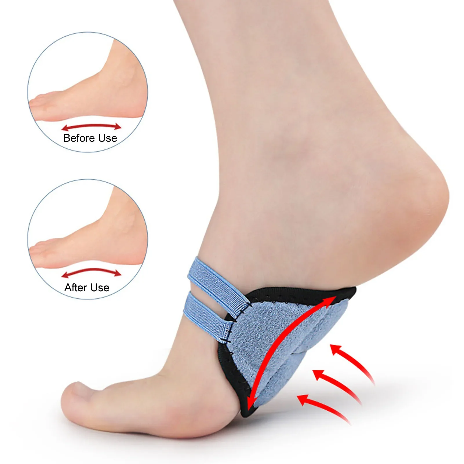 Magnetic Therapy Plantar Fasciitis Wrap Foot Heel Pain Relief Sleeve Heel Protect pads Foot Arch Support Sleeves Corrector