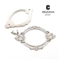 C 68x44mm silver