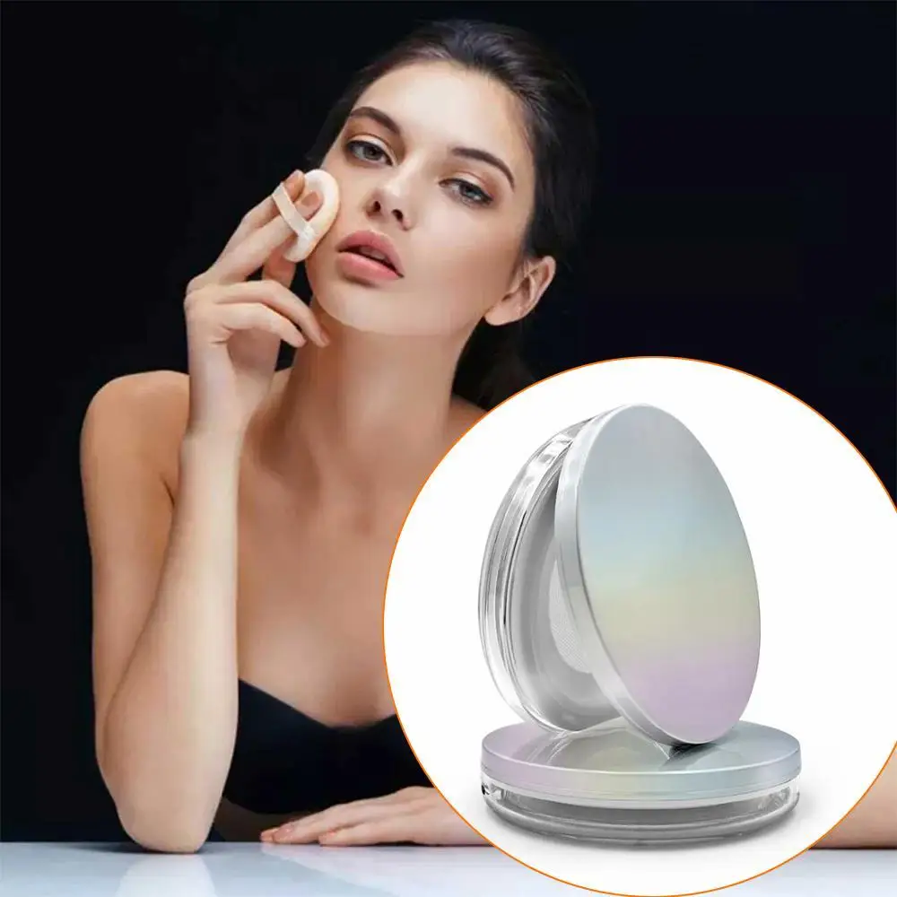 Empty Air Cushion Puff Box Portable Cosmetic Makeup Case Container With Powder Sponge Mirror For Bb Cream Foundation Diy Bo A0G9 makeup palette stainless steel cosmetic palette 6 well with spatula tool for nail art eye shadow mixing foundation painting 6x4