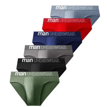 4 pezzi slip sexy da uomo studente moda intimo mutandine da uomo elastico traspirante mutande maschili di grandi dimensioni lettera stampa in vita 1