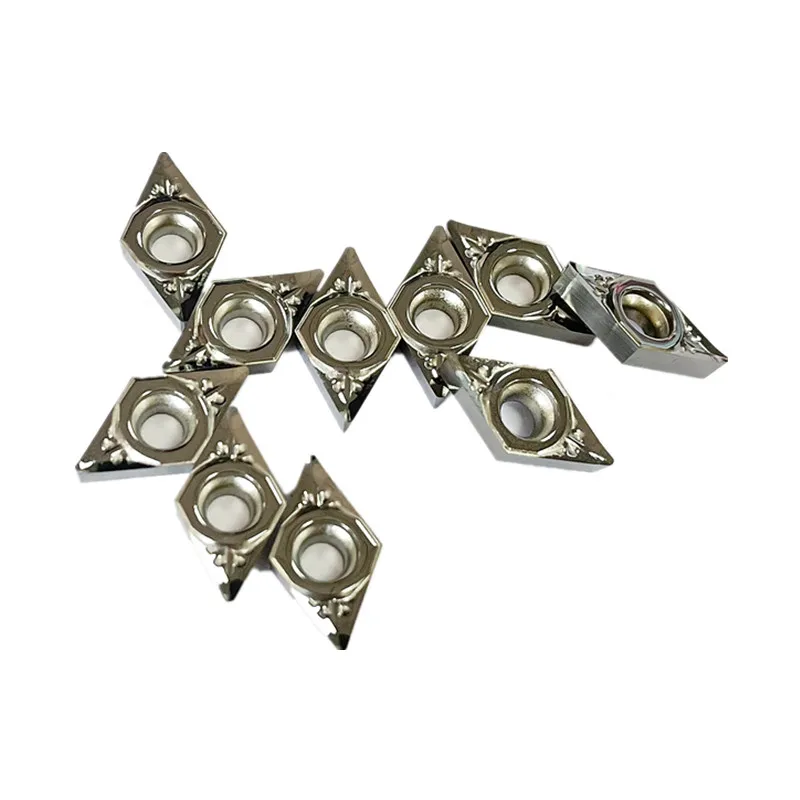 터닝 보링 용 CORIT DCMT 카바이드 인서트 DCMT070204 DCMT11T304 DCMT11T308 스틸 스테인레스 스틸 알루미늄 가공 용