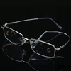 Color Changing Presbyopia Glasses  Men's Automatic Zoom Anti Blue Light Far and Near Reading Glasses 4