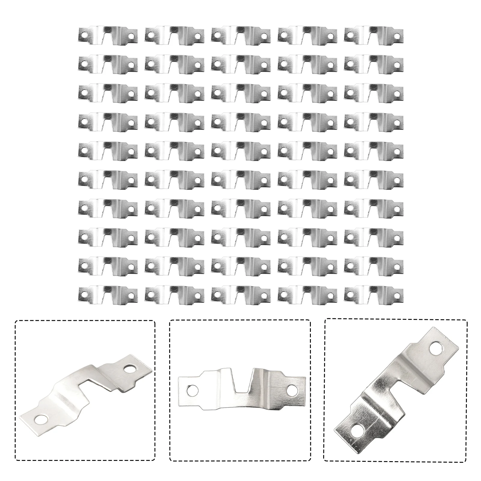 10/50PCS Picture Frame Hanger High Quality Hardware Holder Hanging Hook For Pictures Paintings Mirrors Picture Frames