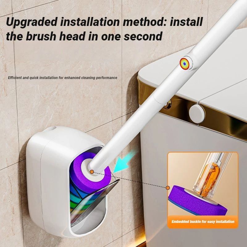 Wall Mounted Toilet Brush 2