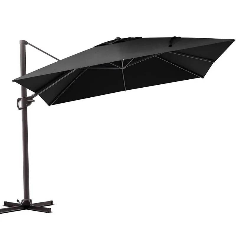 Outdoor Furniture Garden Umbrella Cantilever Large Parasol 3.5m Patio Parasol Economic Umbrellas For Beach