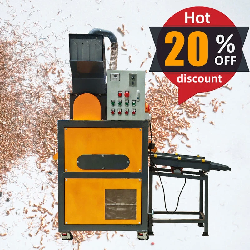 Hotselling Recycling Electric Mini Granulator Waste Scrap Wire Separator Hine Copper Granules Pellet