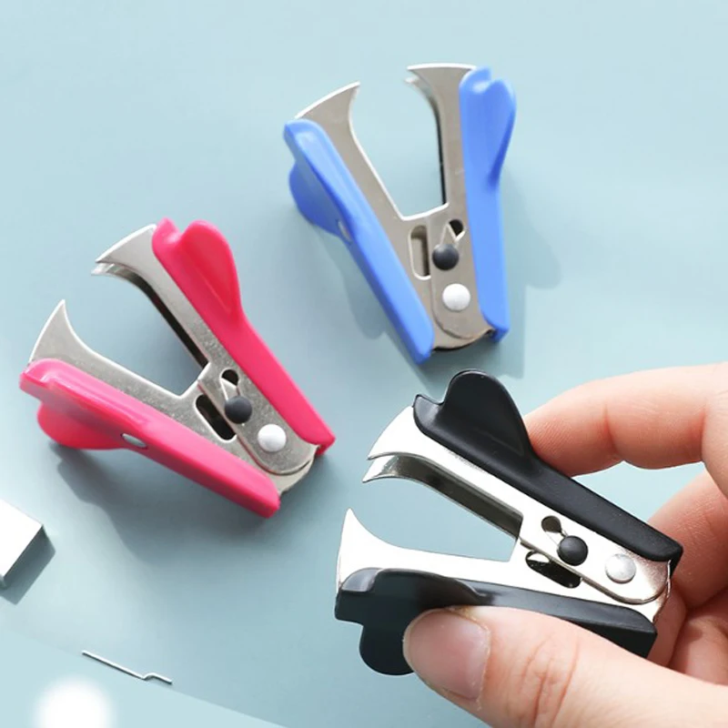 

3 Pcs Multifunctional Mini Stapler Nail Puller Standard Stapler School Office Stationery Staple Remover School Office Tool