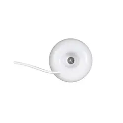Compact Donut - Shaped USB Humidifier & Aroma Diffuser (White)