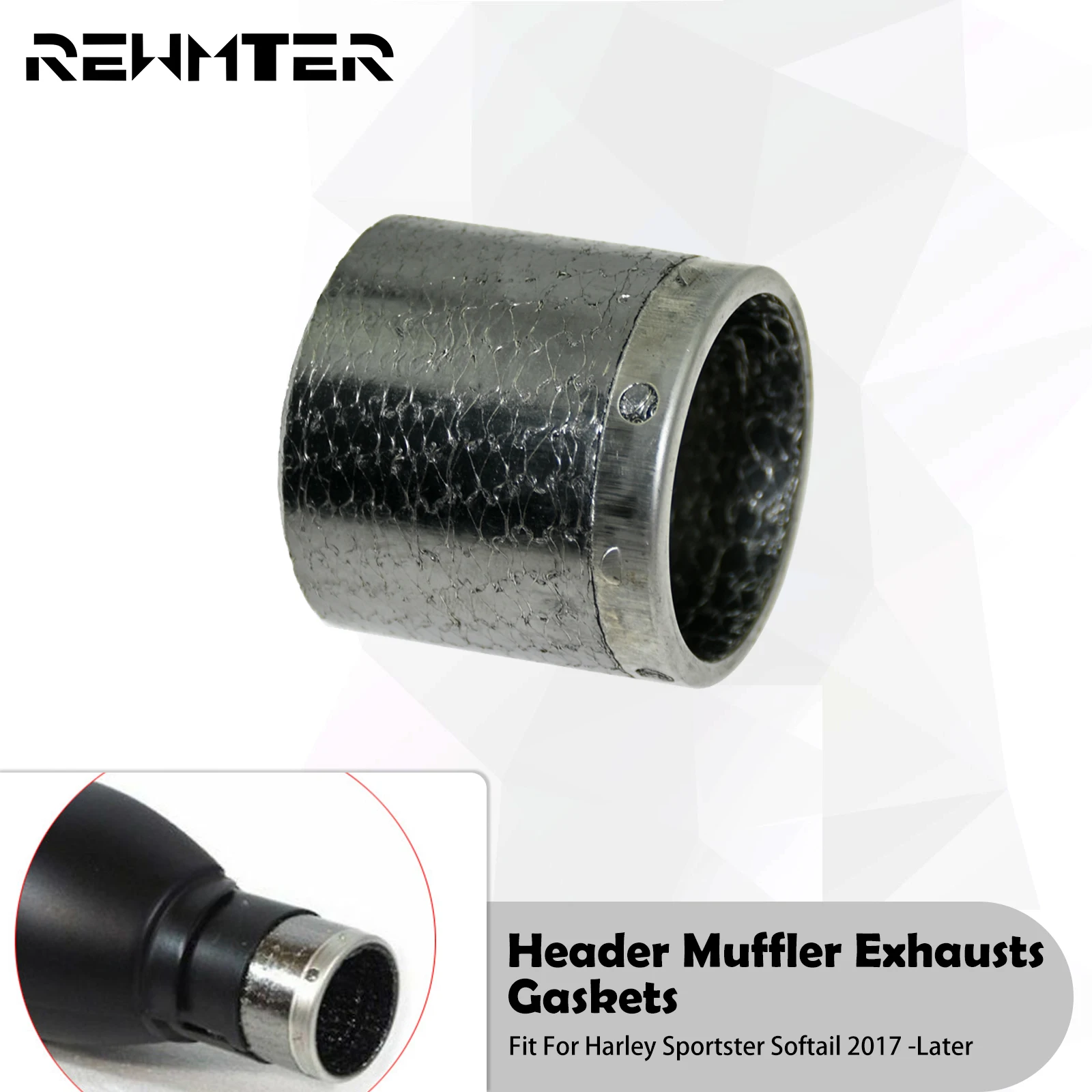 MotorcycleExhaustSilencerMufflerGasketsHeaderMufflerExhausts