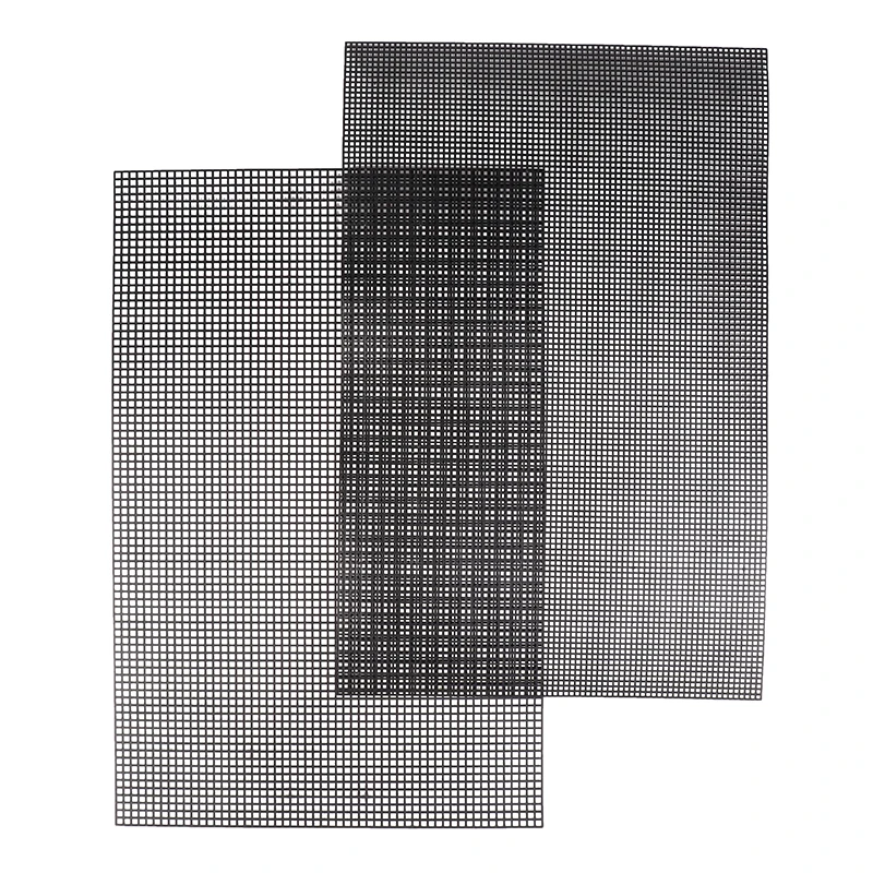Handcraft Latch Hook Bags Made Plastic Grid Hook Crafts Accessory Plastic Mesh Cloth For Bag Rug Thread Hook Craft Supplies