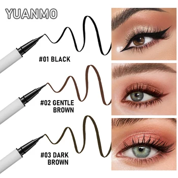 Long-lasting smooth matte finish, water-resistant and stain-resistant, liquid eyeliner pen eye makeup eyeliner cosmetic product