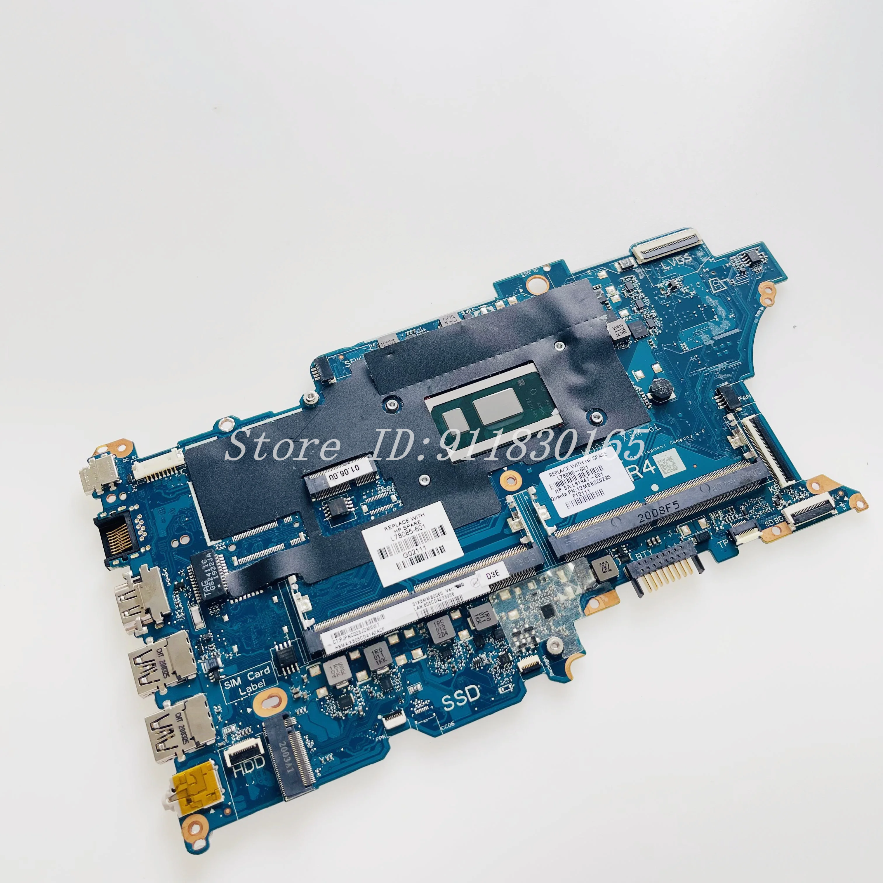 X8M-6L DA0X8MMB6D0 For HP ProBook 440 G7 450 G7 Laptop Motherboard