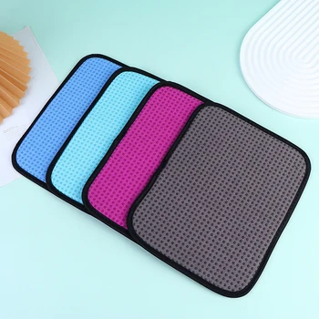Asciugamano per palle da bowling 25x20CM, antiscivolo, in poliestere, per interni ed esterni, riutilizzabile, per la pulizia e la rimozione della polvere, attrezzatura per palle sportive
