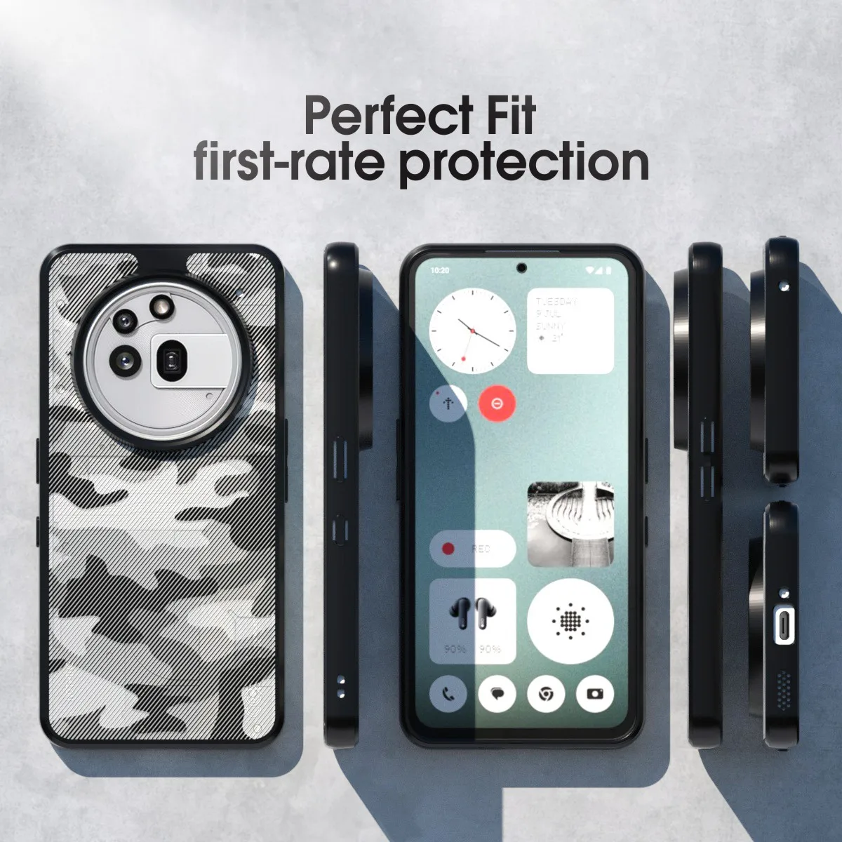 Transparent Shockproof Phone Case - Anti-Yellowing, Ultra Slim, Scratch-Resistant TPU Cover