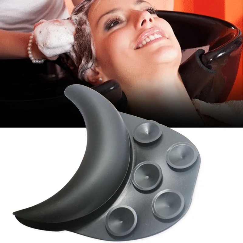 Hot sale salon shampoo chair ceramic sink soft silicone neck rest salon pillow
